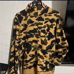 Bape yellow Hoodie